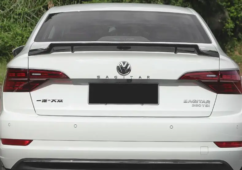 Для J etta Spoiler- Volkswagen J etta RK высококачественный Спойлер ABS Материал заднее крыло автомобиля праймер цвет задний спойлер