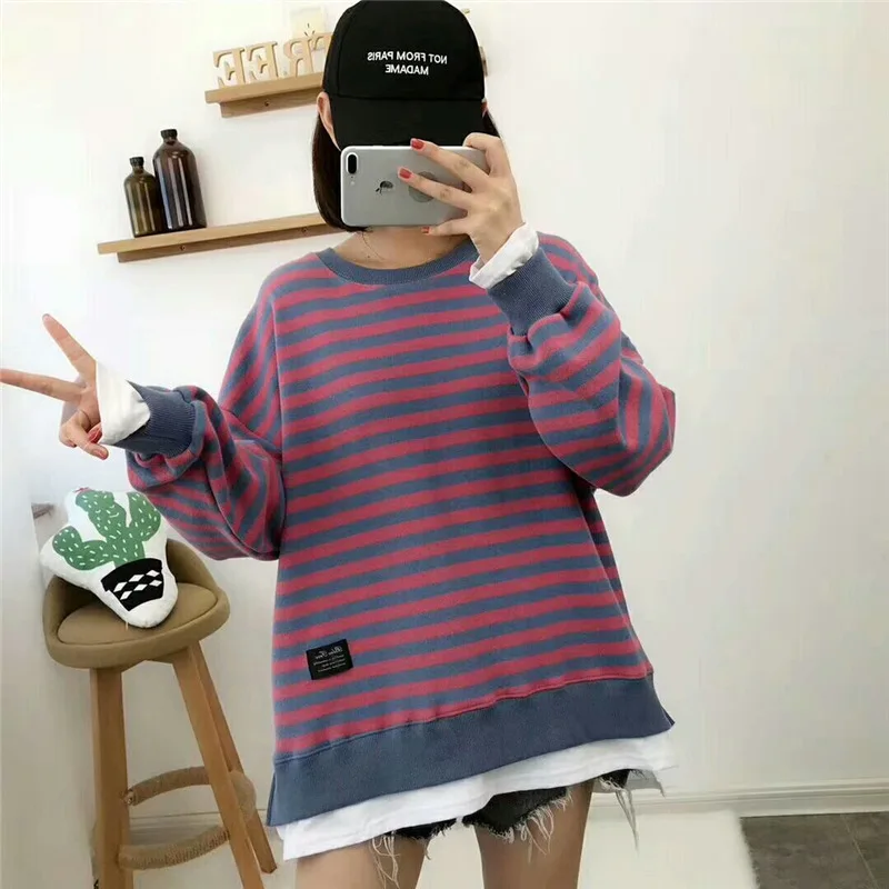 Fashion Women Hoodies 2020 Autumn Long Sleeve Prints Letter Solid color Hoodies Pullovers