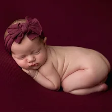 26 цветов, Европа и Америка, милая модная детская повязка на голову, складные детские Ультра-мягкие шелковые чулки с бантом, нейлоновая повязка на голову