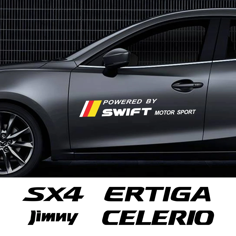 Автомобильный боковой двери наклейки для Suzuki Alto Baleno Celerio Ciaz Экваториальная Ertiga