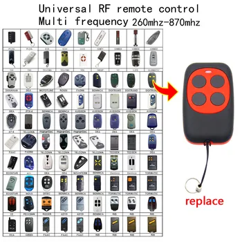 

Dea DITEC MOOVO V2 self learning multi frequency rolling multi code remote transmitter clone duplicator 260MHz~870MHz
