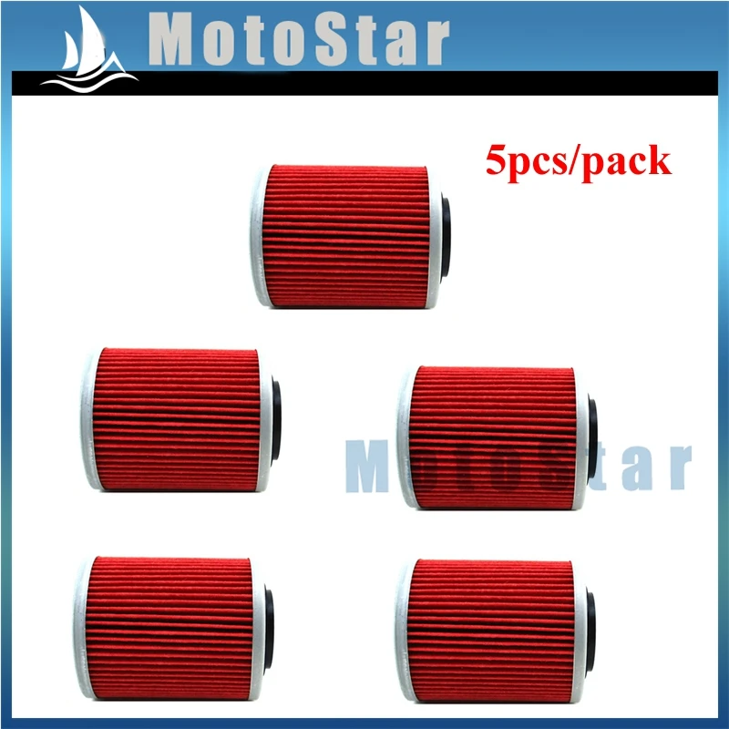 Масляный фильтр для объективов CAN-AM Renegade 850 570 1000 Outlander Max 650 450 800 500 400 - Цвет: 5pcs