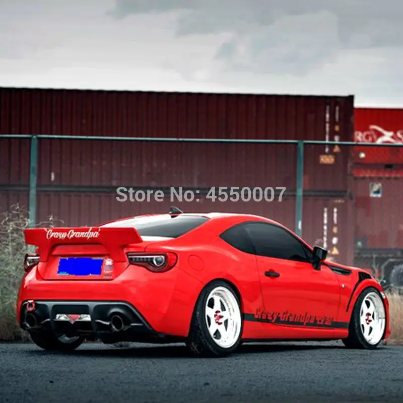 Задний спойлер из углеродного волокна для Toyota 86 GT86/Subaru BRZ 2012 2013