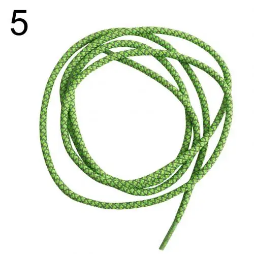 Fluorescent Green 1 пара плоских светоотражающих ботинок бегуна шнурки безопасности люминесцентный светящийся шнурки для обуви унисекс для спорта баскетбола парусиновая обувь подарок - Цвет: Fluorescent Green