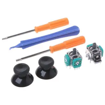 

For One Controller 3D Analog Joysticks Replacement with Thumbsticks cap Torx T8 T6 Screwdrivers Repair Tool for 1