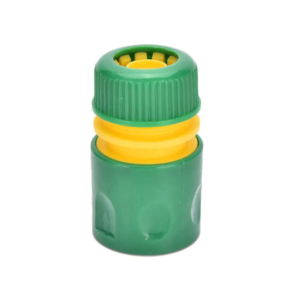 34mm 1/2" Hose Pipe Fitting Set Quick Yellow Water Connector Adaptor Garden Lawn Tap Water Pipe Connector Drop Shipping