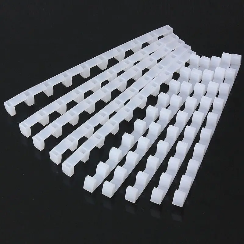 

10Pcs White Wide Beehive Plastic Frame Ends / Spacers Bee Rasing Nurturing Divider Beekeeping Equipment Tools Apiculture
