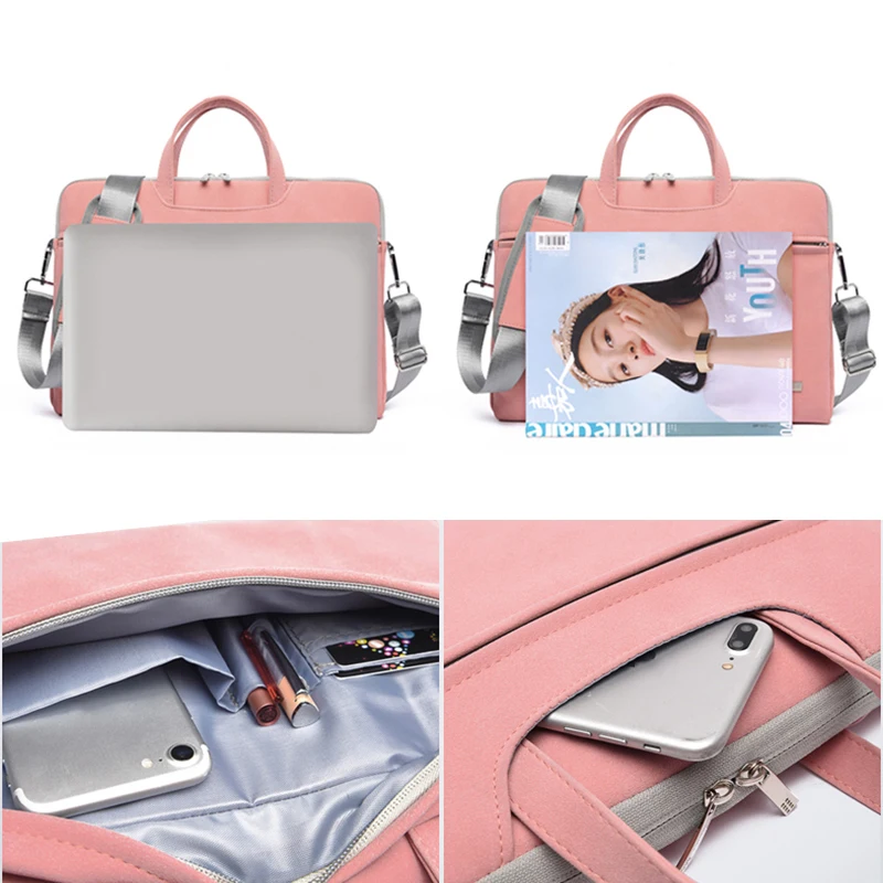 Сумка Dihope для ноутбука мужчин и женщин сумка переноски портфель Macbook Air 13 3 14 15 6