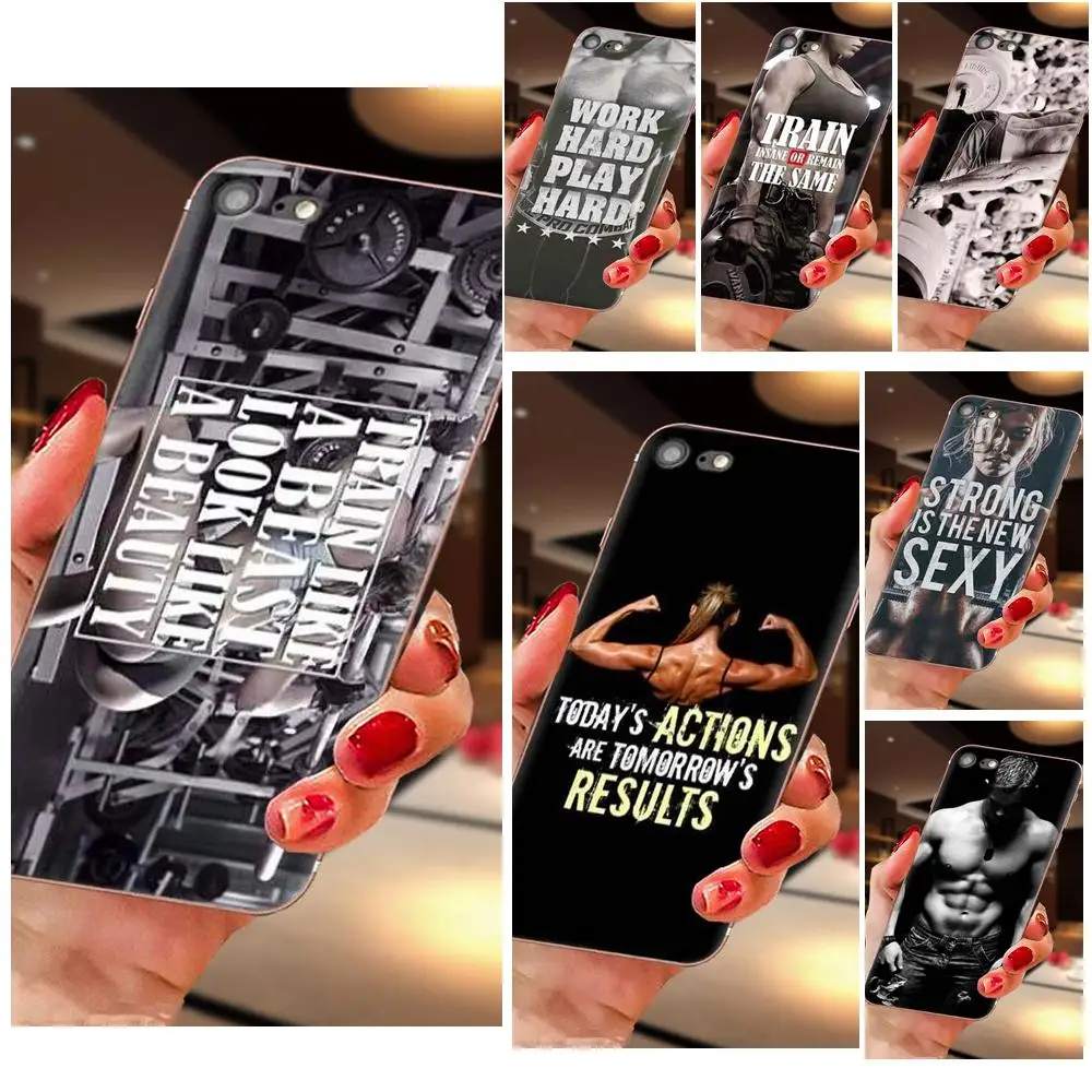 Бодибилдинг для мужчин и девочек тренажерный зал Sony Xperia Z Z1 Z2 Z3 Z4 Z5 compact Mini M2 M4 M5 T3 E3