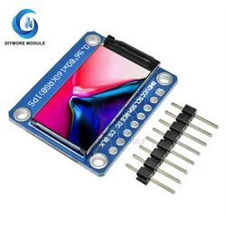 Módulo de exibição lcd ips de 0.96 polegadas. tela colorida st7735s driver spi interface serial 3.3v para arduino