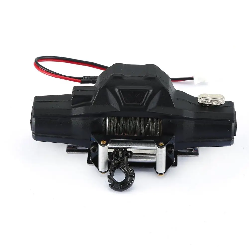

Metal Automatic Double Motor Simulated Winch/Receiver For 1/10 RC Car Traxxas HSP Redcat RC4WD Tamiya Axial SCX10 D90 Hpi Car