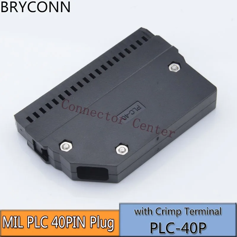 Соединитель 40PIN для PLC-40PIN кабеля MIL с обжимным наконечником