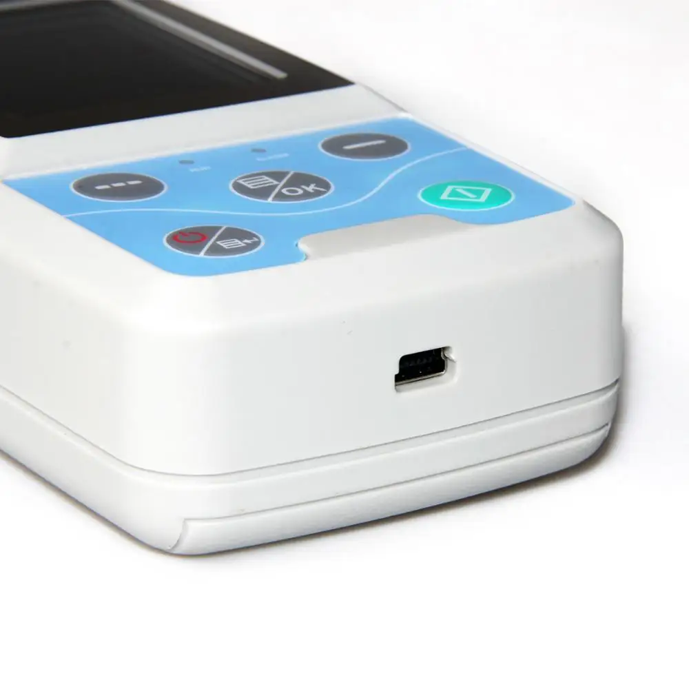 Contec PM50 Patient Monitor Blood Pressure Monitor 24H Ambulatory NIBP+ SPO2+PR Free 3 Size Cuffs blood pressure monitor blood pressure meter