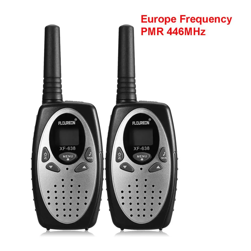 EU silver 2 шт. наружний 8-канальный сетевой видеорегистратор для иди и болтай Walkie Talkie S PMR 446 МГц UHF400-470MHz двусторонней радиосвязи 3 км портативное переговорное устройство VOX записывающие устройство десткий коммуникатор в случаи опасности подарок - Цвет: EU silver