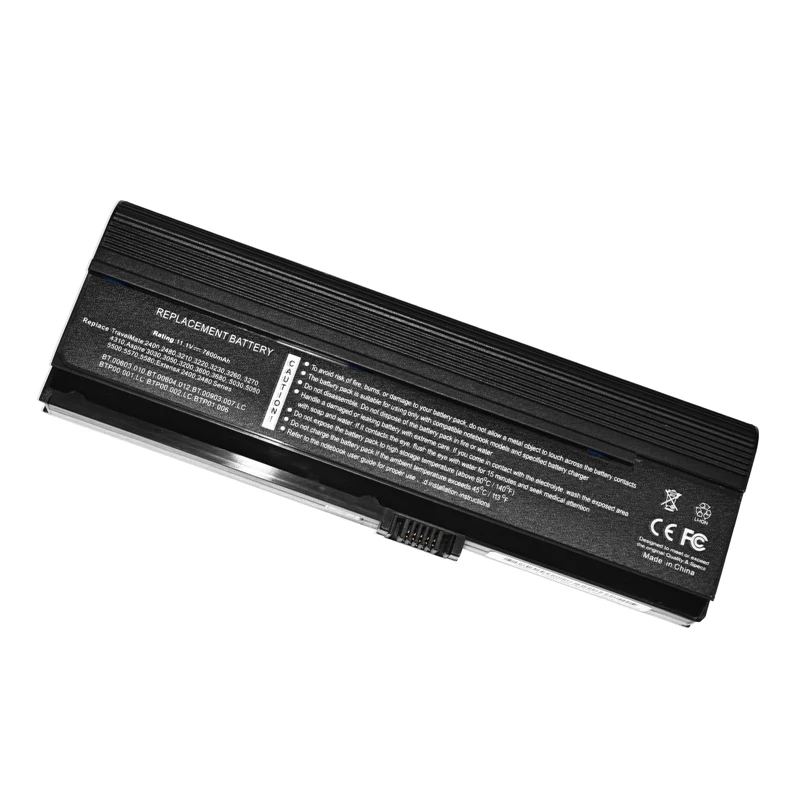 6600 мАч батарея для ноутбука Acer Aspire 3030 3054 3200 3600 3602 3603 3608 3682 3683 3684 5030 5051 5052 5053 5500 5501 5502