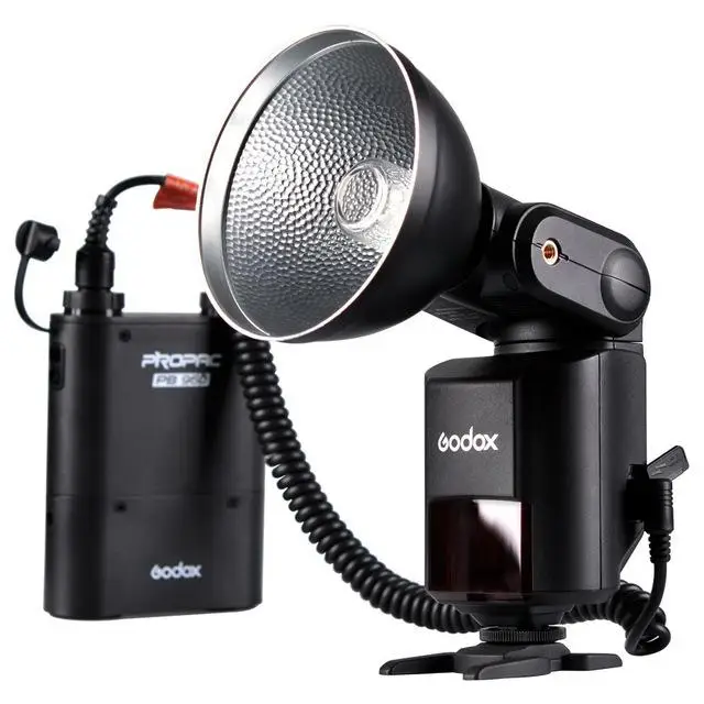 Красный Godox AD360 AD-360 мощный портативный Speedlite Pro Наружный свет вспышки+ Godox PB960 аккумулятор питания+ Godox FT-16 триггер - Цвет: Красный