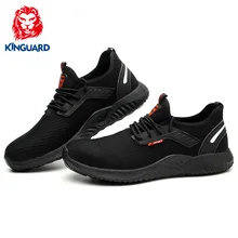 KINGUARD защитная обувь анти-smash Imppact устойчивая для отдыха дышащая