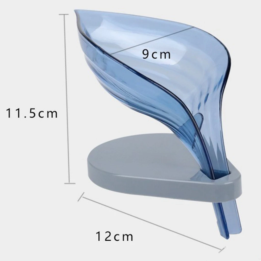Leaf Soap Box Soap Holder Clear Kitchen Supplies Gadgets  Suction Cup Natural Leaf Shape Soap Case 6 Colors Leaf Soap Box Soap Holder Clear Kitchen Supplies Gadgets  Suction Cup Natural Leaf Shape Soap Case 6 Colors