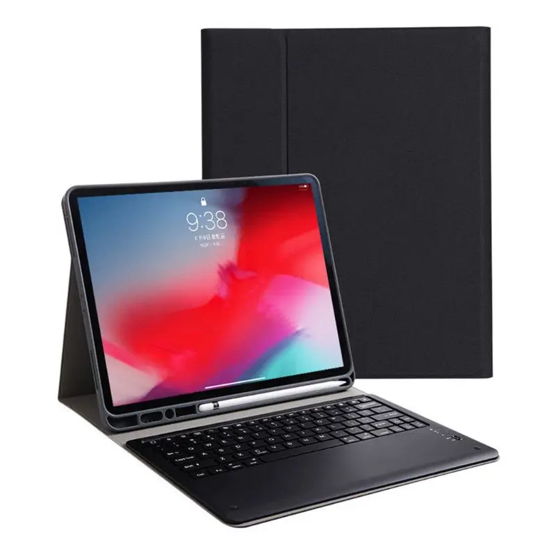 Для iPad Pro 12 9 &quot2020 чехол с клавиатурой карандаш держатель подсветкой для