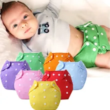 Training Pants Reusable Nappies Soft Cloth Diapers Covers Cloth Nappy Diaper Changing Training Pants Baby Adjustable Waterproof