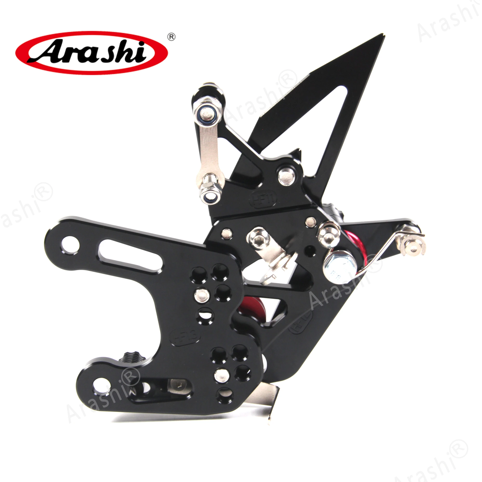 ARASHI для KAWASAKI NINJA ZX10R 2008 2009 2010 ЧПУ Регулируемая подножка Rearset ZX-10R ZX 10R подножки Задние подножки