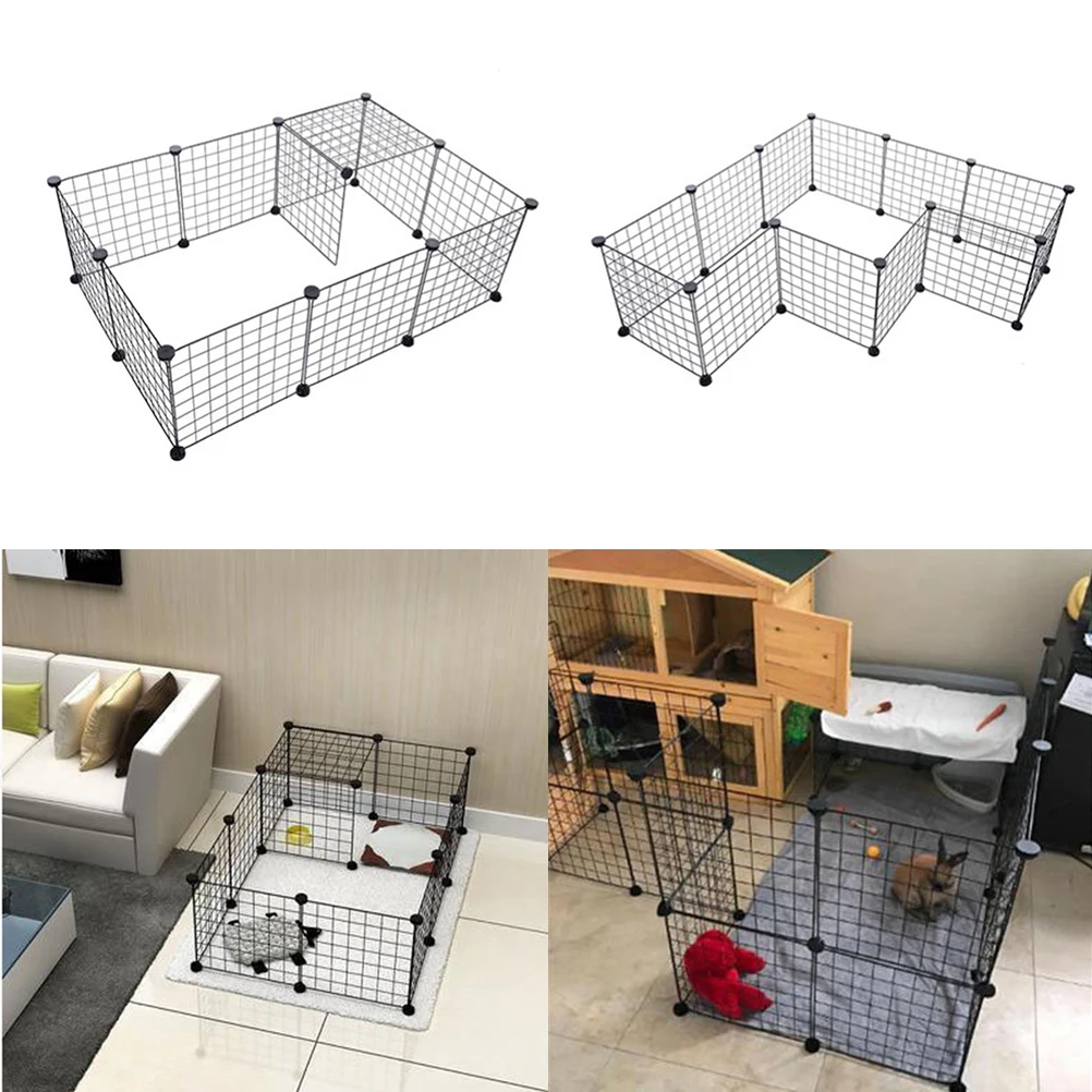 6pcs/8pcs 35x35cm Pet Fence Cages Iron Pet Fences For Small Dogs Pet Dog Crates Folding Metal Dog Crate Cage For Dogs Cat Rabbit 6pcs/8pcs 35x35cm Pet Fence Cages Iron Pet Fences For Small Dogs Pet Dog Crates Folding Metal Dog Crate Cage For Dogs Cat Rabbit