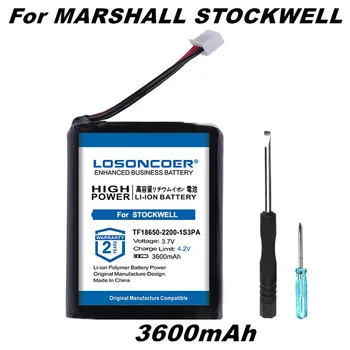 

LOSONCOER 3600mAh TF18650-2200-1S3PA Good Quality Battery For Marshall Stockwell Batteries+Free Tools