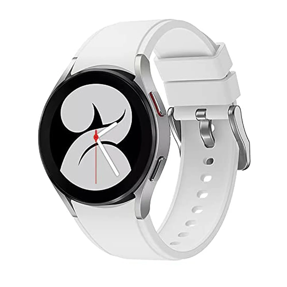 Premium 20mm Silicone Sport Watch Strap - Classic Design