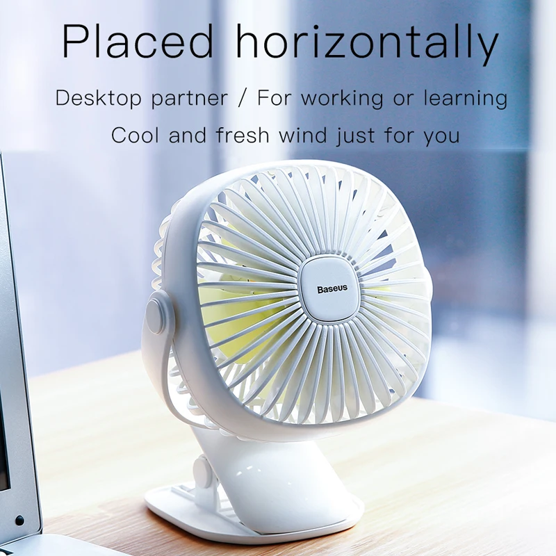 Air Cooling Fan Foldable Handheld Fan Personal Desktop Mini Fan USB Air Cooler Room Creative Wood Fan Color : 01