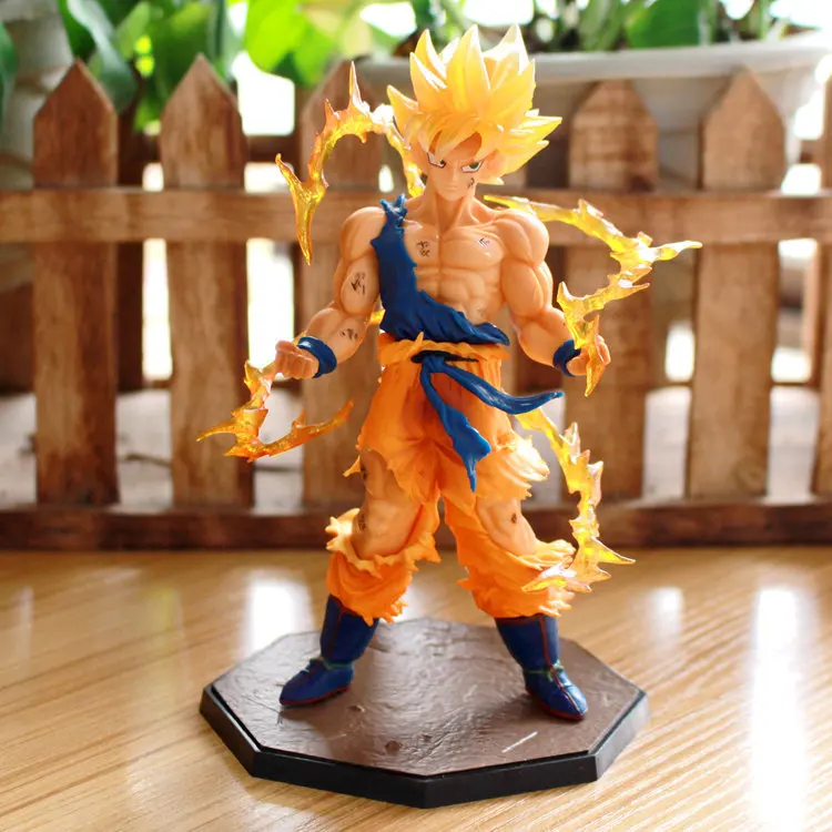 Bandai душа Dragon Ball Супер Saiyan люди солнце Wukong Гараж Комплект модель игрушки