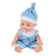 OCDAY Реалистичная кукла для младенцев, мягкая силиконовая кукла для тела, тканевая кукла, мини-кукла для новорожденных, игрушка для родителей, обучающая игрушка для детей
