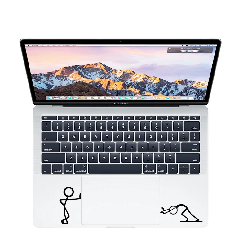 Matchstick Men Push Trackpad Laptop Sticker for Macbook Air 11 13 Pro 16 Retina 12 15 Inch Mac Computer Notebook Touchpad Decal laptop sticker