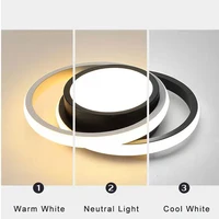 32W 28W Creative LED Ceiling Lamp for Living Room 4