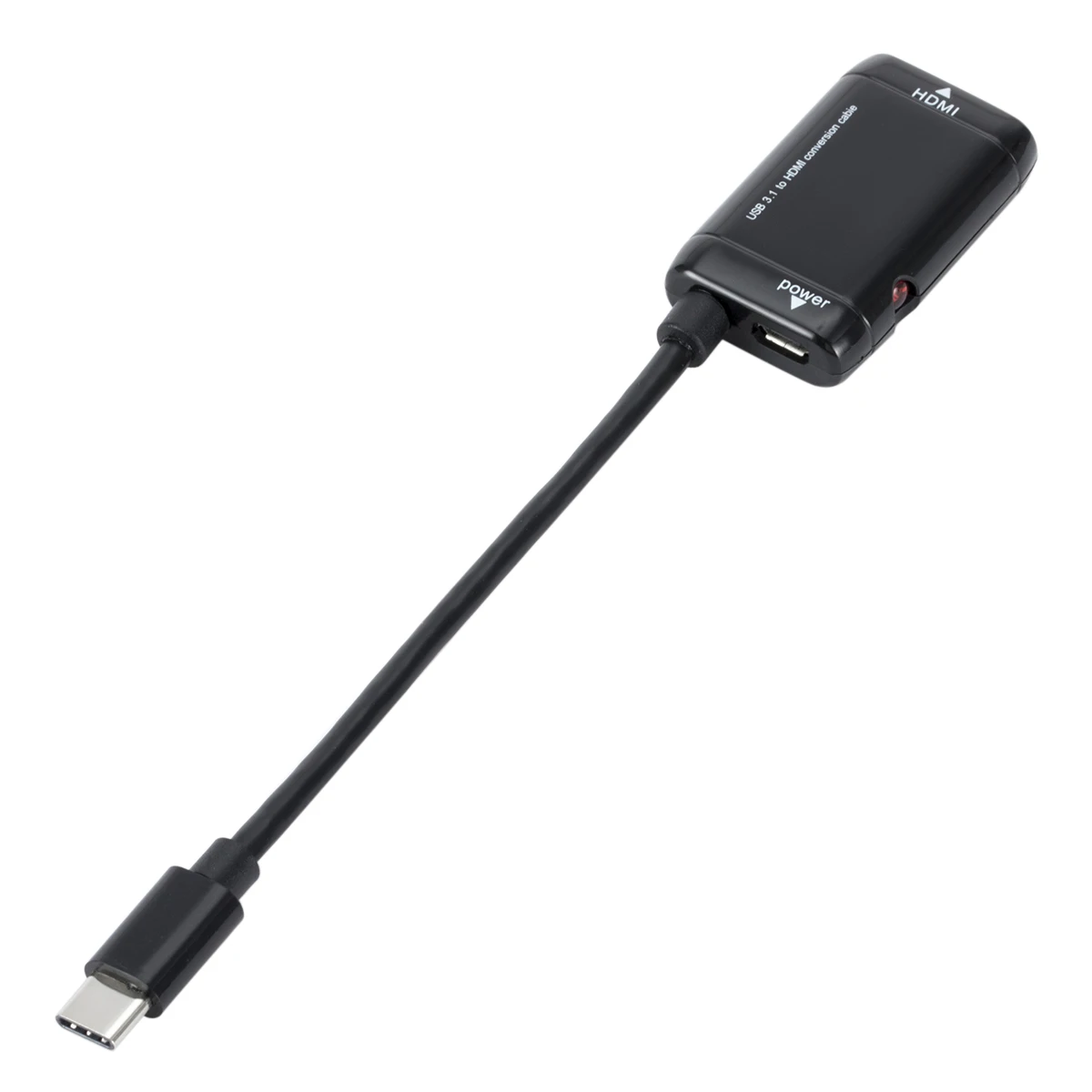 

USB C to HDMI Splitter with Power Port Function USB 3.1 Type C Converter Male to Female for Huawei Samsung Xiaomi