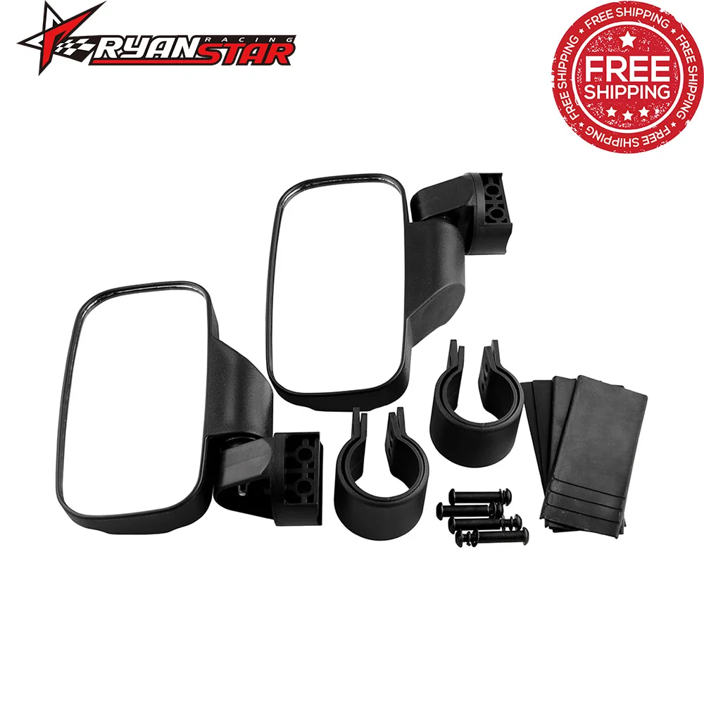 Универсальные зеркала с боковым просмотром UTV Регулируемые Широкие заднего вида