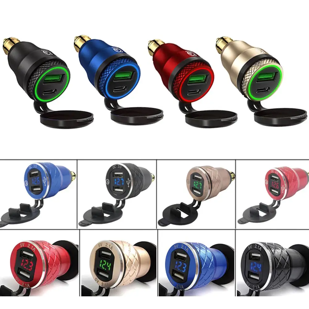 

Din to USB Charger Cigarette Lighter Motorcycle USB Socket for BMW Hella DIN Plug Motorcycle Charger Din to Power Adapter Outlet