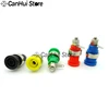 5pcs Insulated Safety 4MM Banana Plug Socket Jack Panel Mount Binding Post Connector Multimeter Banana head Female 32A 5 Colours ► Photo 3/6