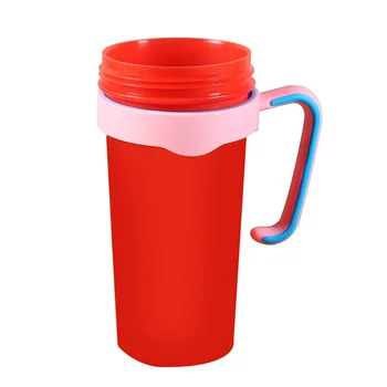 

PP 20 Oz Bearing Cup Handle for Yeti Cup for Rtic for Sic Cup for Ozark Trail Mug Pink & Blue BPA Free Comfortable Hand Feel