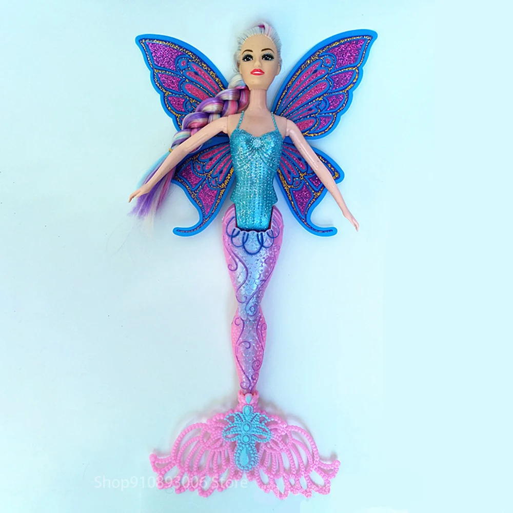 Fashion Mermaid Doll Classic Swimming Princess with Butterfly Wing Dolls 2020 Hot Sale Toys Girls Kid Figurine Gifts Toy | Игрушки и