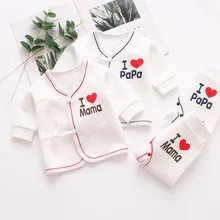 Conjunto de ropa para bebé recién nacido, trajes cálidos de invierno para niño y niña, ropa de manga larga de algodón puro, regalo para recién nacido, didada