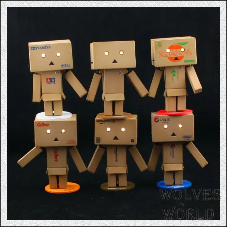 Аниме игрушка четырехлистная сестра бумажная коробка люди Danboard мини маленькое предприятие квалифицированный Гараж Комплект маятник