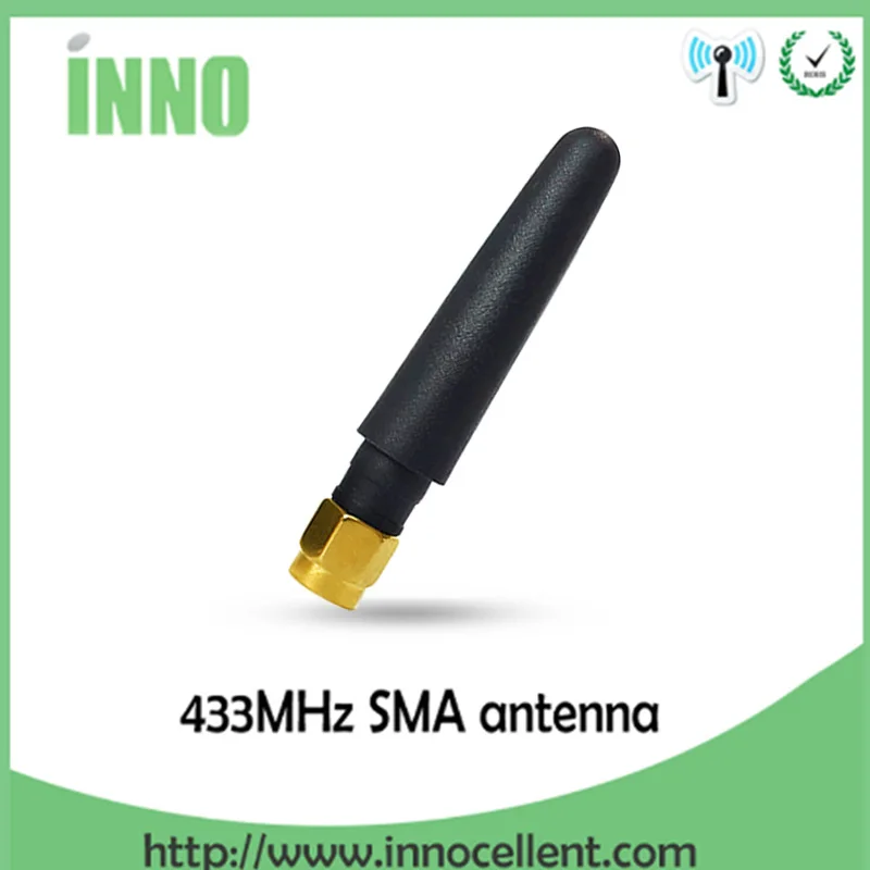 433MHz Antenna lora 3dbi SMA Male Connector 433 MHz Directional Antena Small IOT Waterproof Antenne for Lorawan watermeter 433m