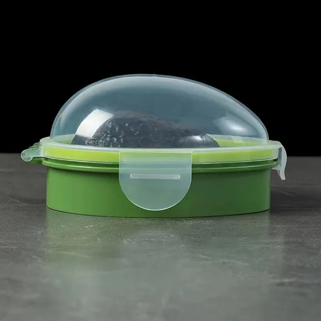 Avocado storage box for space-saving freshness