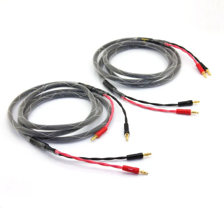 Основной кабель для динамика HIFI 6N OCC бескислородный медный Hi Fi аудио усилителя