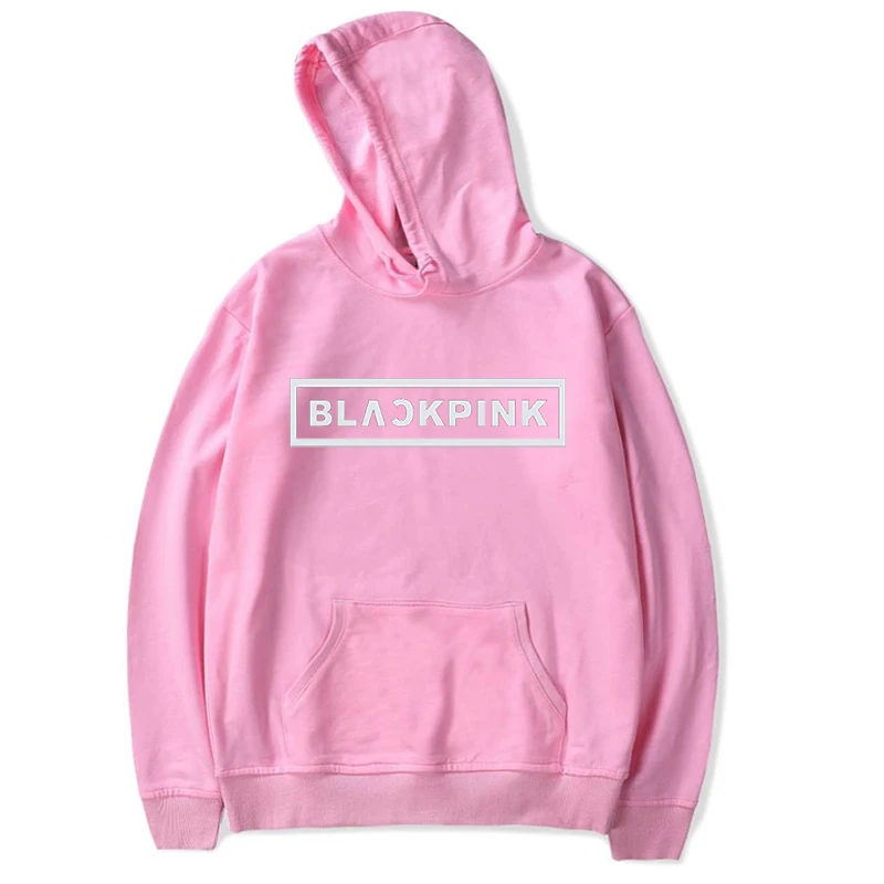 Balckpink с принтом, Зимняя Повседневная Женская и мужская толстовка, большие размеры, толстовки для подростков, мальчиков и девочек, зимняя верхняя одежда с длинным рукавом