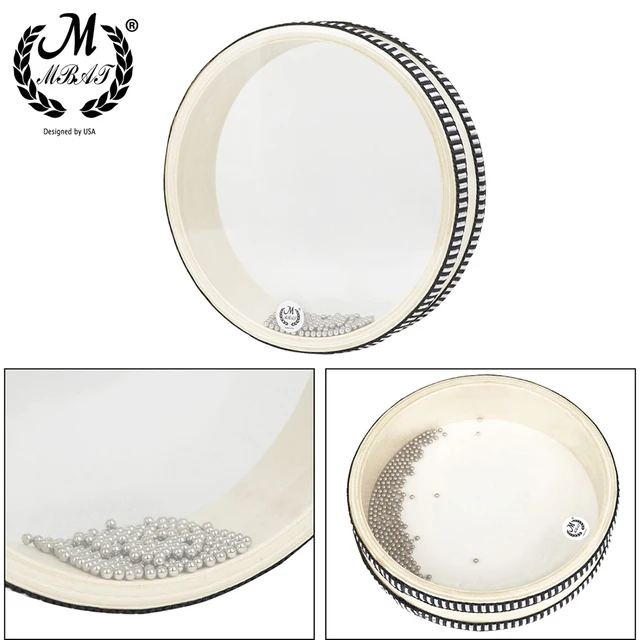 Tamburo Dell'Oceano In Legno - Strumento Musicale Con Suono Delle Onde - Foto 2