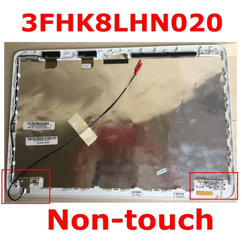 Without touch lcd задняя крышка для sony VAIO SVF142 SVF143 чехол верхняя крышка белый 3FHK8LHN020 EAHK8002020 Non-touch 3FHK8LHN000 Touch - Цвет: Without touch