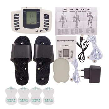 

Electric Meridian Massager Pulse Tens Acupuncture Full Body Massage Relax Care Electrical Muscle Stimulator Button Therapy Massa