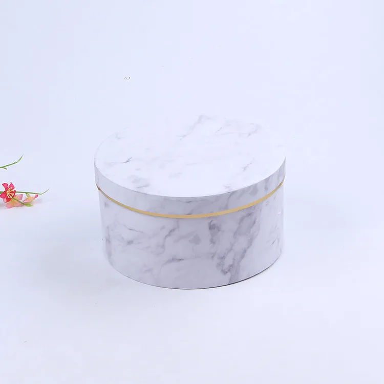 Бронзовый Мрамор Цветочная коробка подарка для отдыха в цветочек, комплект из 3 предметов упаковка подарочная коробка Хун Цин он цветочный горшок в подарочной коробке