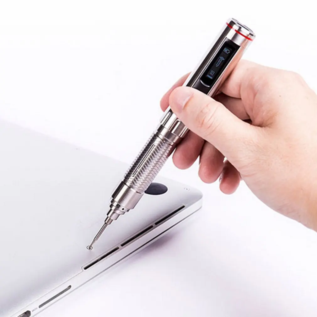 

ES121V Mini Precision Electric Screwdriver Kit Rechargeable Cordless Smart Motion Control Power Screw Driver